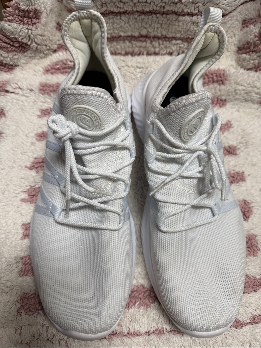 Men's White Slip-On Athletic Sneakers